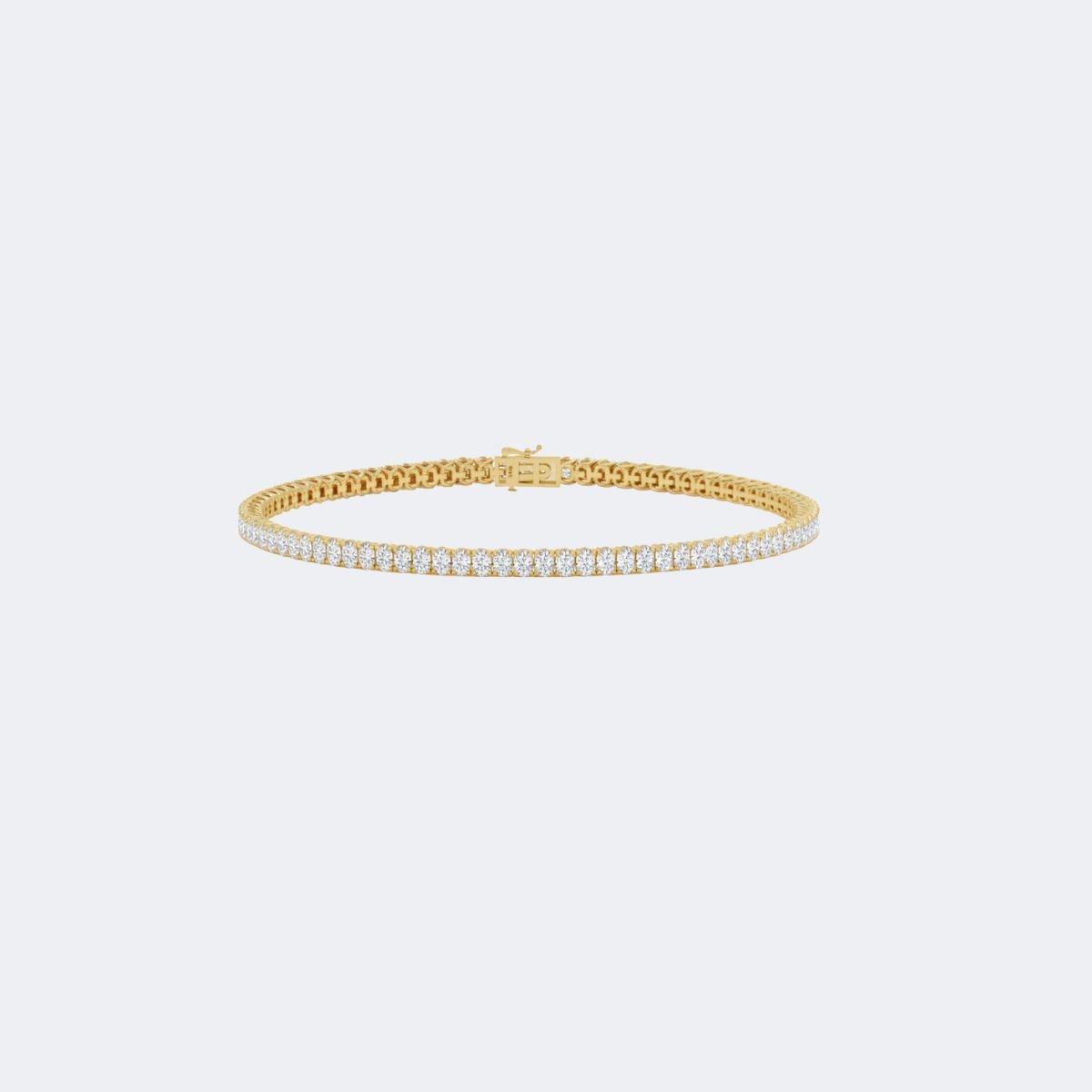 4.800CTW Oval Diamond Tennis Bracelet