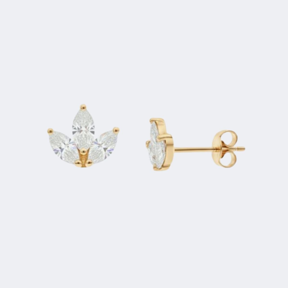 0.40 CTW Marquise Prong-Set Stud Earring
